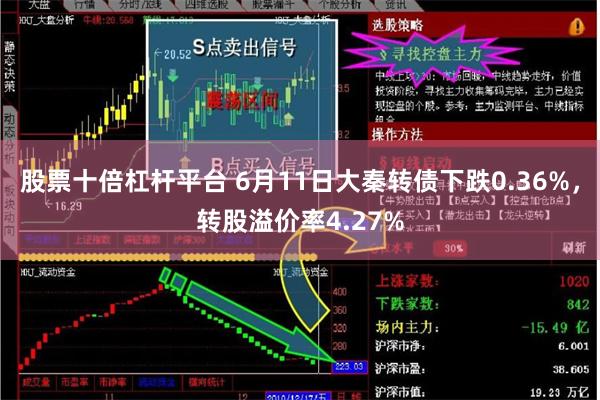 股票十倍杠杆平台 6月11日大秦转债下跌0.36%，转股溢价率4.27%