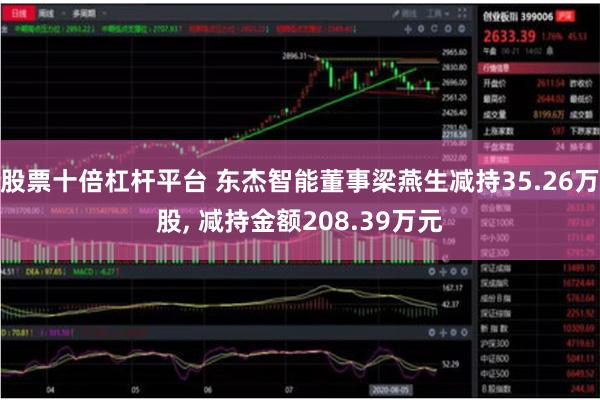 股票十倍杠杆平台 东杰智能董事梁燕生减持35.26万股, 减持金额208.39万元