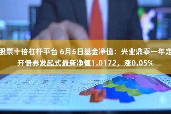 股票十倍杠杆平台 6月5日基金净值：兴业鼎泰一年定开债券发起式最新净值1.0172，涨0.05%